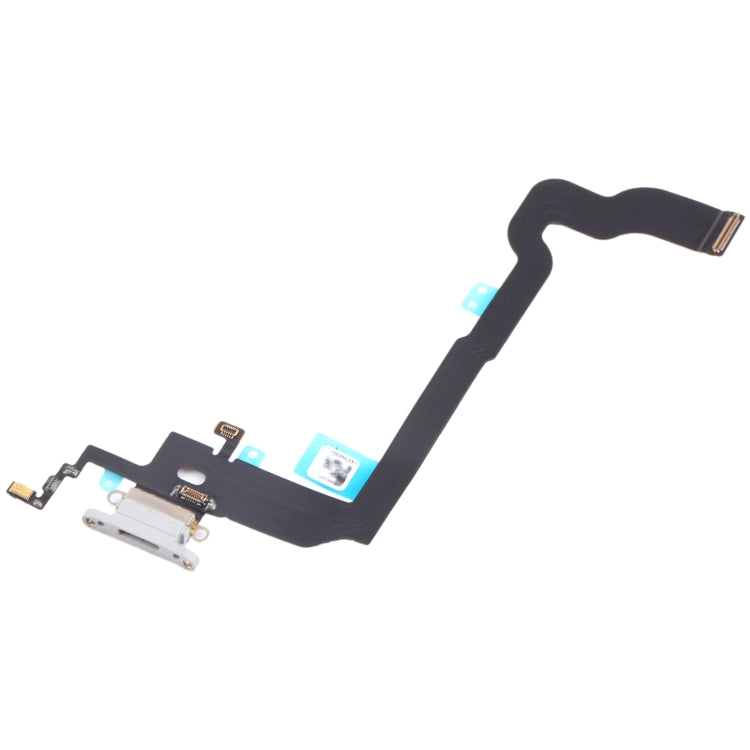 iPhone X Charging Port Flex Cable Replacement Ribbon (White) - Compatible & Professionally Checked