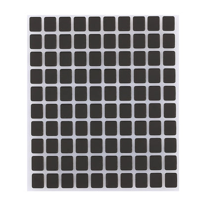 100 PCS Black Display Screen Stickers for iPhone X - High Quality Replacement Parts