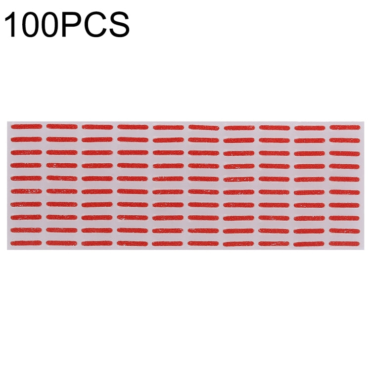 100 PCS Water Damage Warranty Indicator Stickers for iPhone X Motherboard - High Quality Adhesive Stickers