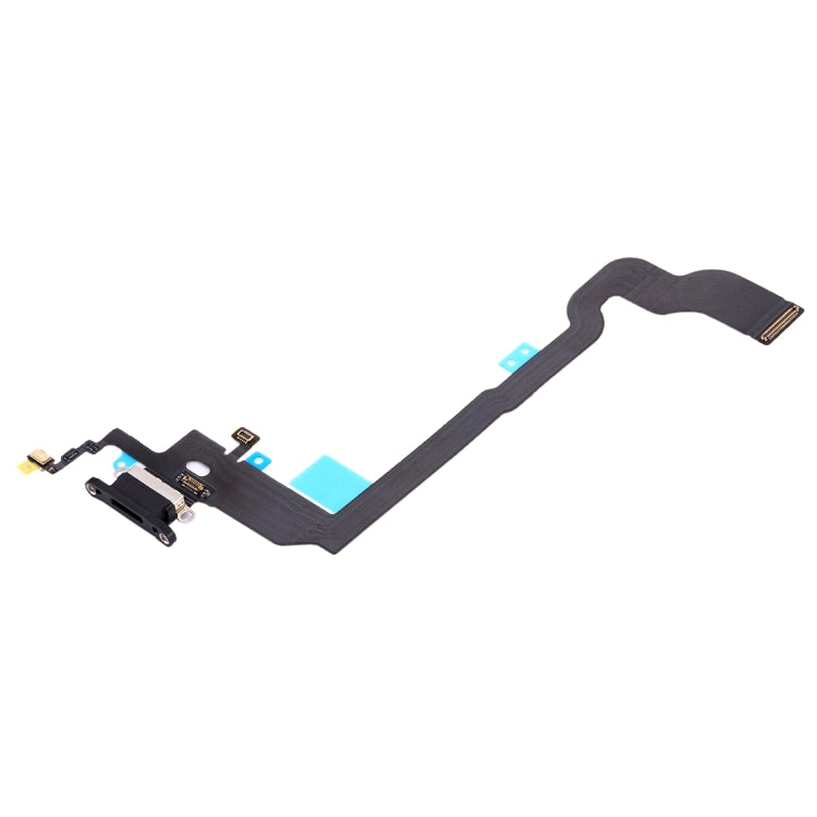 iPhone X Charging Port Flex Cable Replacement (Black) - Compatible, Quality Checked, Professional Installation Recommended
