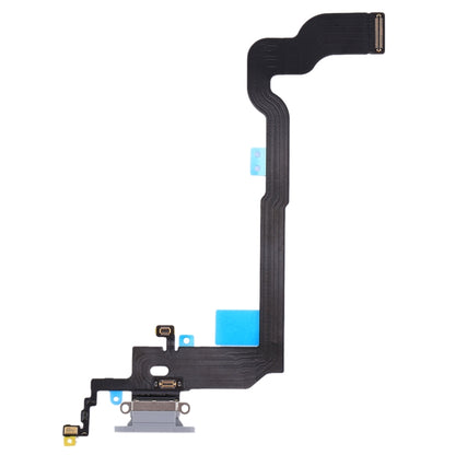iPhone X Charging Port Flex Cable Replacement (White) - Compatible, Checked & Ready for Installation