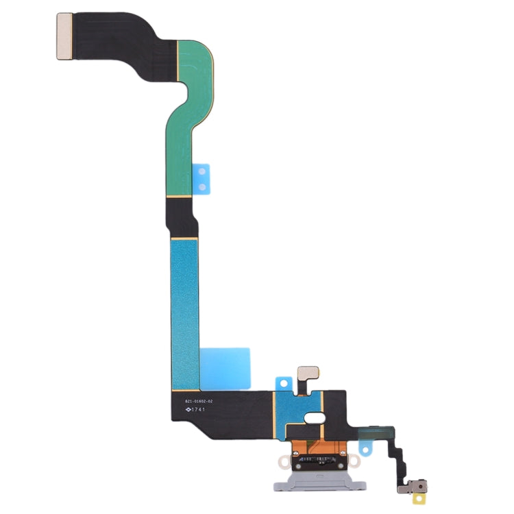 iPhone X Charging Port Flex Cable Replacement (White) - Compatible, Checked & Ready for Installation