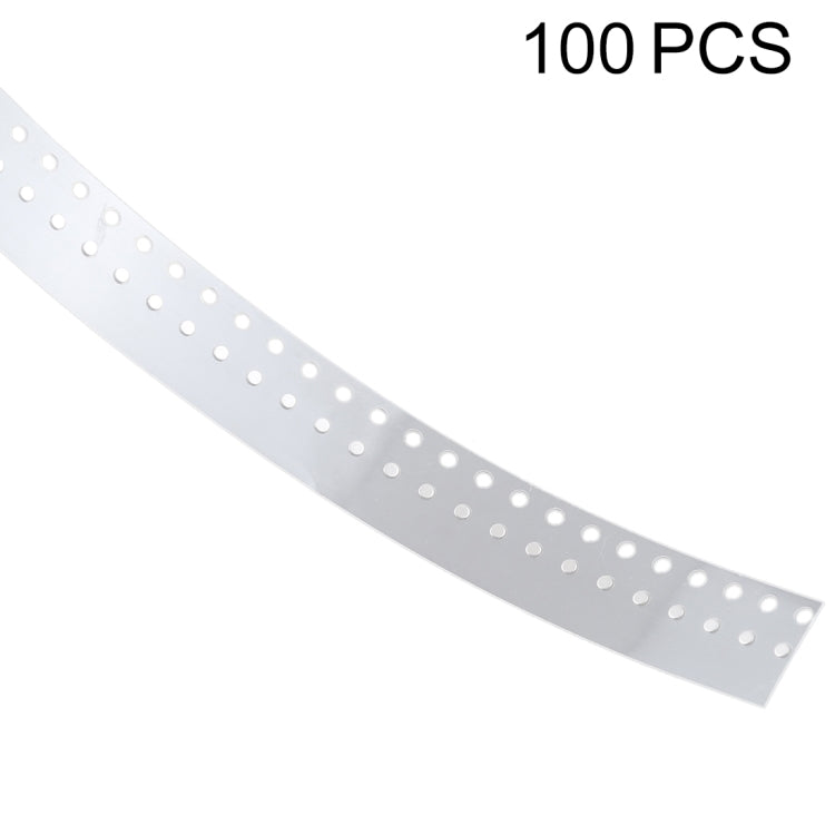 100 PCS Replacement Side Keys Pad (0.43mm) for iPhone X, 8 Plus & 8 - High Quality Parts