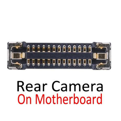Replacement Rear Back Camera FPC Connector for iPhone X Motherboard - Compatible & Tested Quality