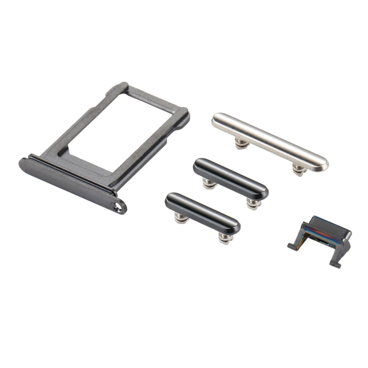 iPhone X Grey Card Tray, Volume Control Key, Power Button & Mute Switch Vibrator Replacement Parts