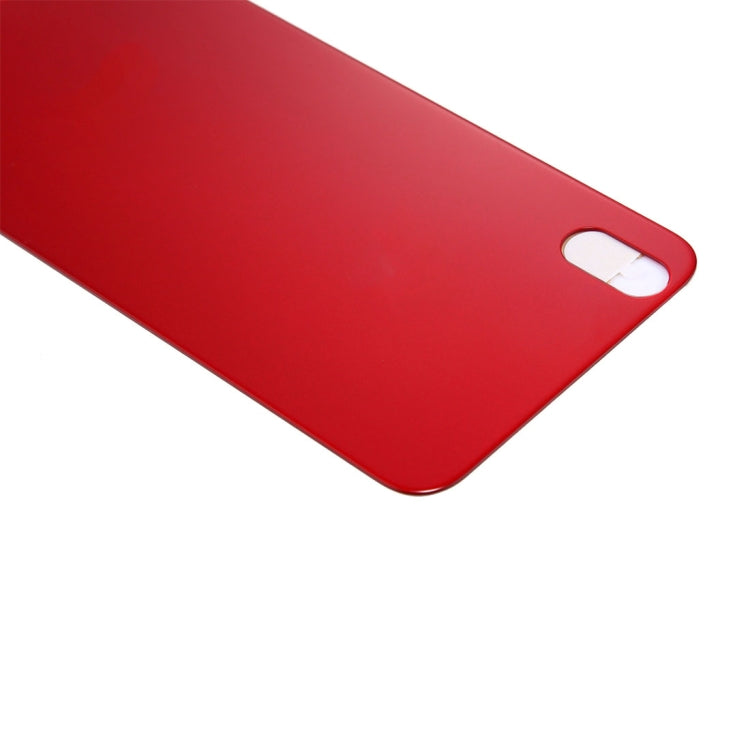 iPhone X Glass Battery Back Cover Replacement (Red) - Ideal for Fixing Broken or Faulty Covers