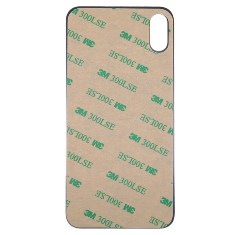 iPhone X Glass Battery Back Cover Replacement (White) - Ideal for Repairing Broken or Faulty Units