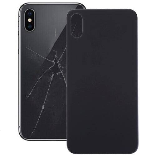 iPhone XS Max Glass Battery Back Cover Replacement (Black) - Professional Installation Recommended