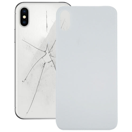 iPhone XS Max Glass Back Cover Replacement (White) - Premium Quality, Professional Installation Recommended