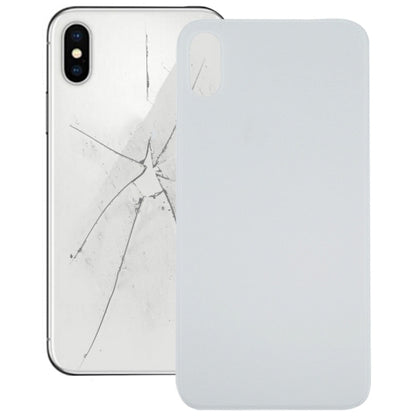 iPhone XS Max Glass Back Cover Replacement (White) - Premium Quality, Professional Installation Recommended