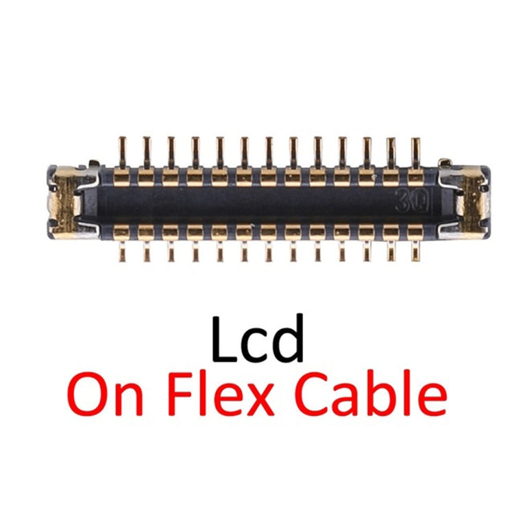 iPhone XR LCD Display FPC Connector Flex Cable Replacement - Reliable, Professional Installation Recommended