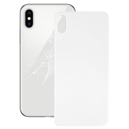 iPhone XS Max White Glass Back Battery Cover Replacement with Adhesive - Easy Installation, Compatible Part