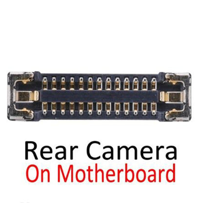 iPhone XS Max Rear Back Camera FPC Connector - Motherboard Replacement Part, Compatible & Checked
