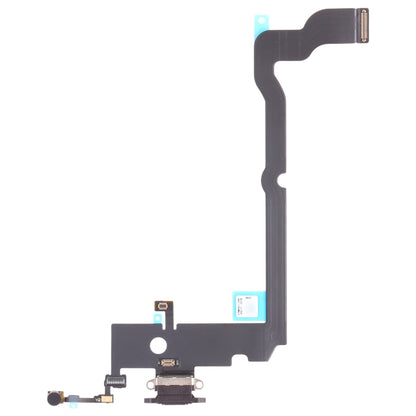 iPhone XS Max Charging Port Flex Cable Replacement (Black) - Quality Ribbon for Repair