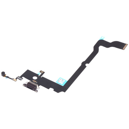iPhone XS Max Charging Port Flex Cable Replacement (Black) - Quality Ribbon for Repair