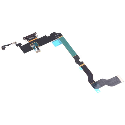 iPhone XS Max Charging Port Flex Cable Replacement (Black) - Quality Ribbon for Repair