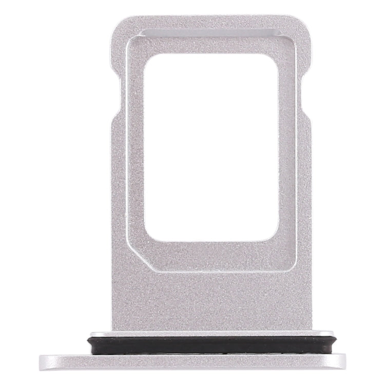 White Double SIM Card Tray for iPhone XR - Replacement (Double SIM Card Version)