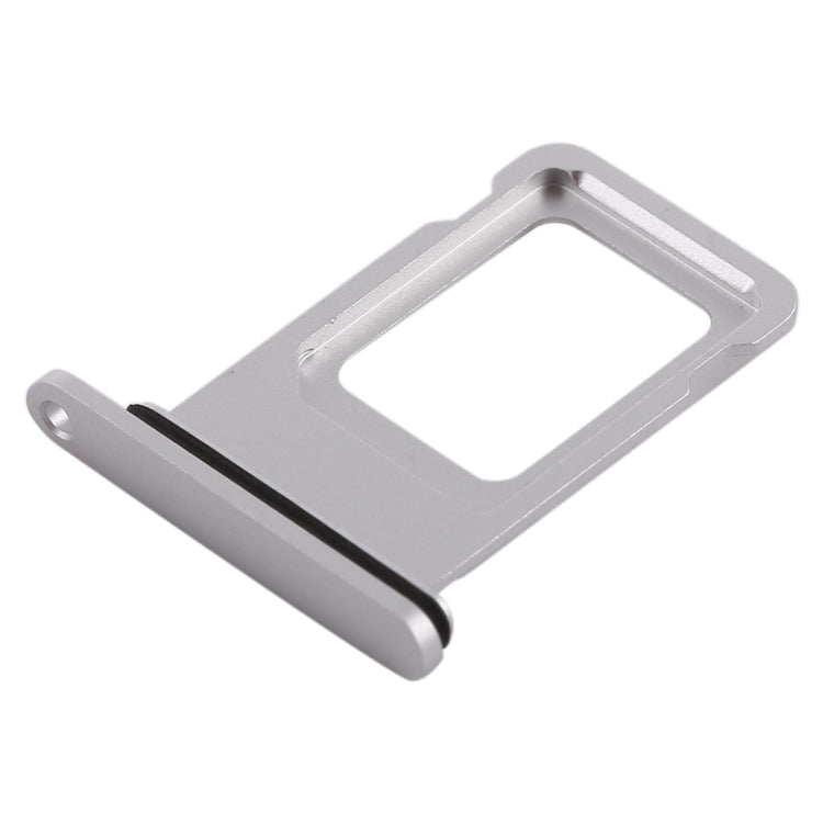 White Double SIM Card Tray for iPhone XR - Replacement (Double SIM Card Version)