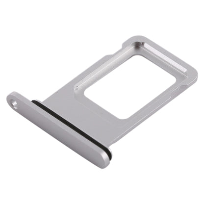 White Double SIM Card Tray for iPhone XR - Replacement (Double SIM Card Version)