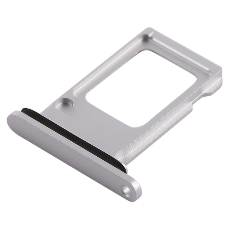 White Double SIM Card Tray for iPhone XR - Replacement (Double SIM Card Version)
