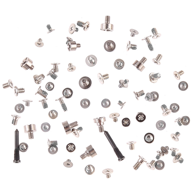 iPhone XR Complete Set of Replacement Screws and Bolts (2 Charging Port Screws + Silver Screws)