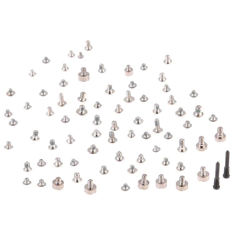 iPhone XR Complete Set of Replacement Screws and Bolts (2 Charging Port Screws + Silver Screws)
