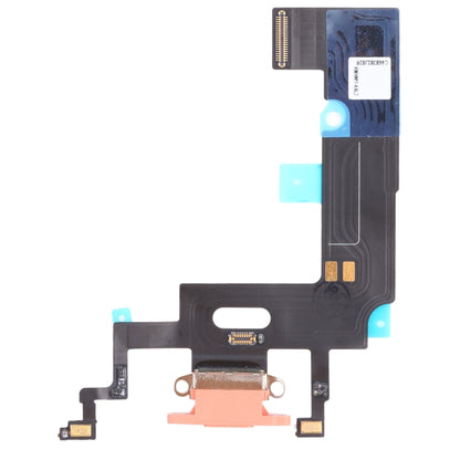 Original Charging Port Flex Cable Ribbon Replacement for iPhone XR (Coral) - Professional Fit, Quality Checked