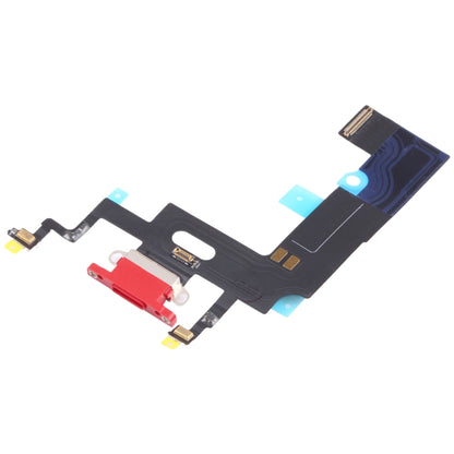 iPhone XR Charging Port Flex Cable Replacement (Red) - Compatible, Fully Tested, Professional Installation Recommended
