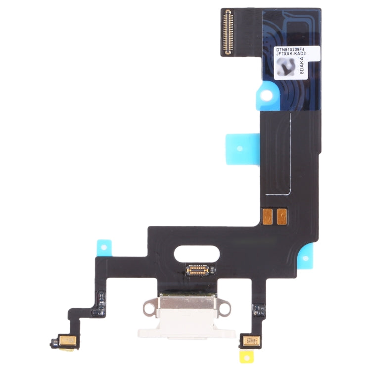 iPhone XR Charging Port Flex Cable Replacement Ribbon (White) - Compatible & Professionally Tested