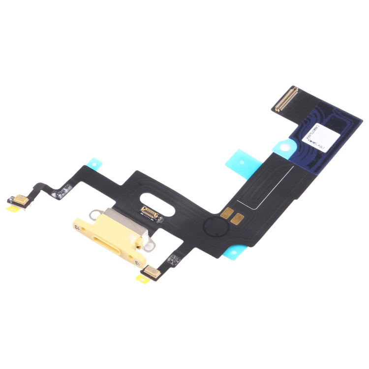 iPhone XR Charging Port Flex Cable Ribbon Replacement (Yellow) - Compatible, Quality Checked, Easy Install