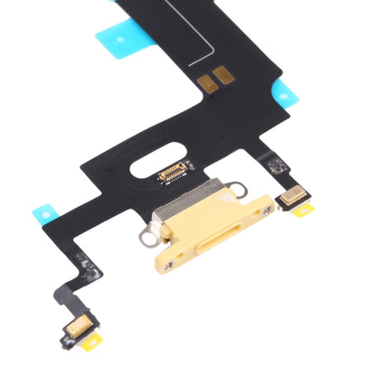iPhone XR Charging Port Flex Cable Ribbon Replacement (Yellow) - Compatible, Quality Checked, Easy Install