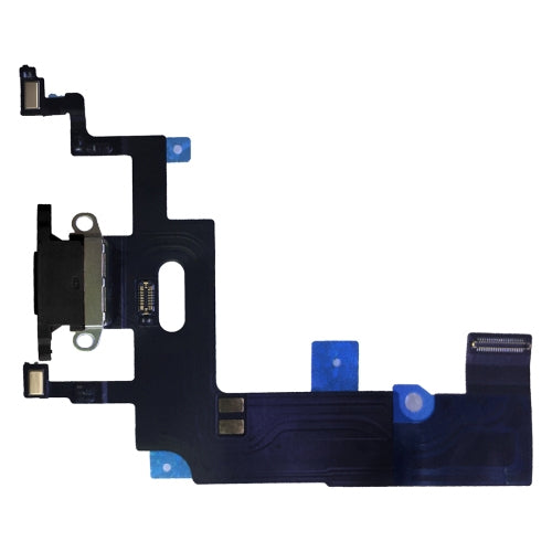 High-Quality Charging Port Flex Cable Replacement for iPhone XR (Black) - Professional Installation Recommended