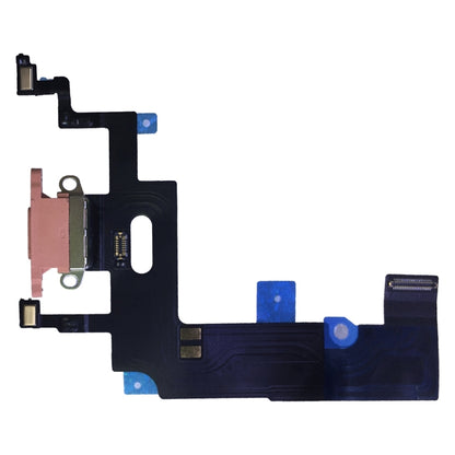 iPhone XR Charging Port Flex Cable Replacement (High Quality, Pink) - Compatible & Tested