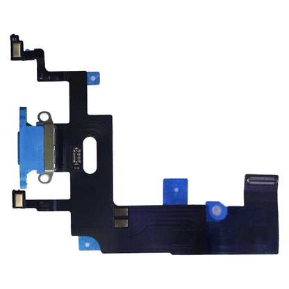iPhone XR Charging Port Flex Cable Replacement - High Quality, Blue, Compatible with Apple Devices