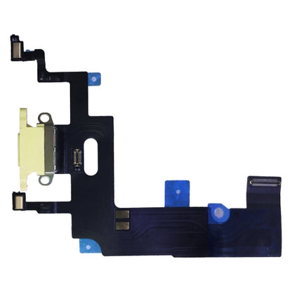 High-Quality Charging Port Flex Cable Replacement for iPhone XR (Yellow) - Professional Installation Recommended