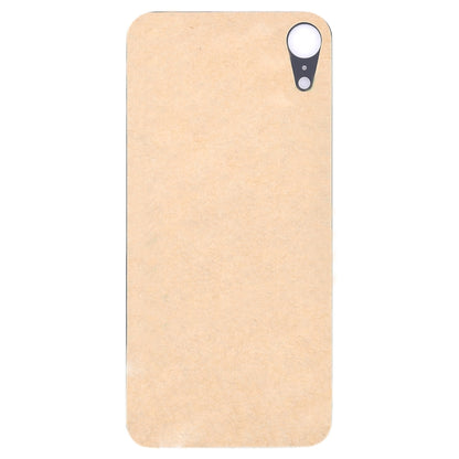 iPhone XR Easy Replacement White Glass Back Battery Cover with Adhesive - Big Camera Hole Compatible Parts