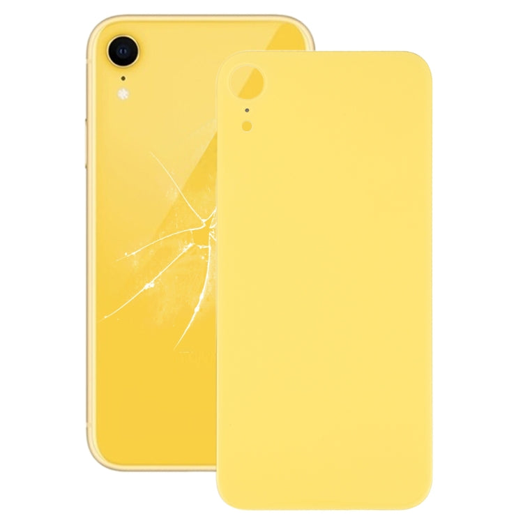 iPhone XR Yellow Easy Replacement Back Battery Cover with Adhesive & Big Camera Hole - Repair Your Device