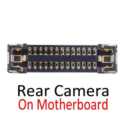 iPhone XR Rear Back Camera FPC Connector Replacement Motherboard Part - Compatible & Tested Quality