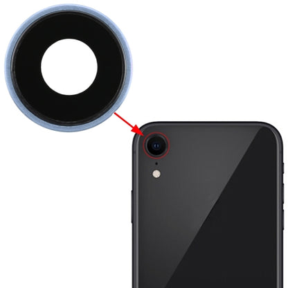 iPhone XR Back Camera Bezel & Lens Cover Replacement - Blue, Compatible & Checked Quality