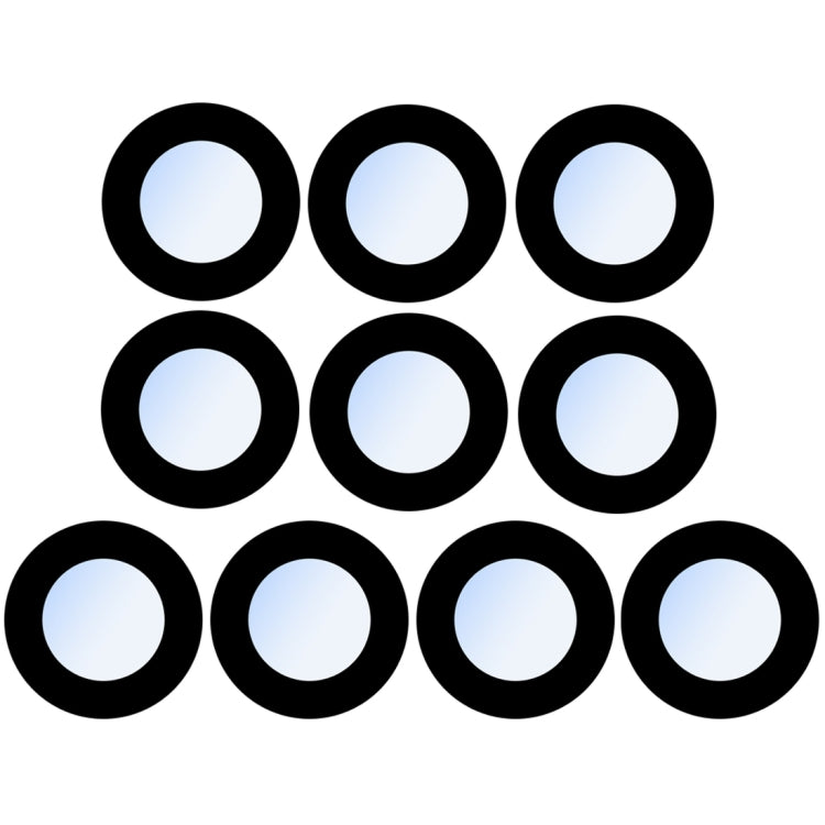 10-Pack Replacement Back Camera Lens for iPhone XR - Quality Checked, Fully Compatible