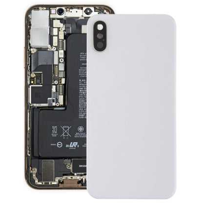 iPhone XS Battery Back Cover with Camera Bezel, Lens & Adhesive - High Quality Replacement (White)