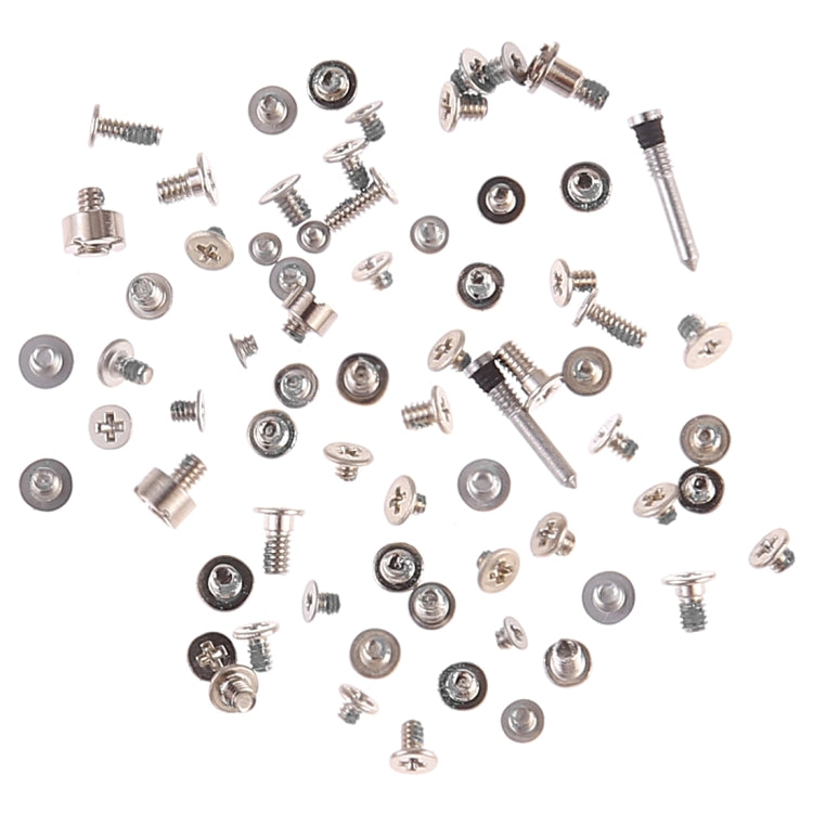 iPhone XS Complete Replacement Screws and Bolts Set (2 Charging Port Screws + Silver Screws)