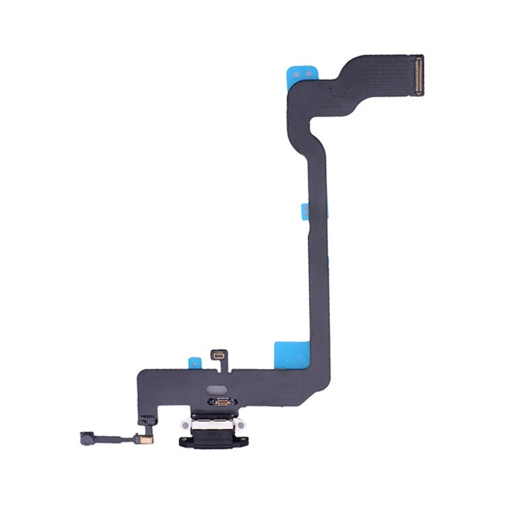 iPhone XS Charging Port Flex Cable Replacement (Black) - Genuine Repair Part for Damaged Ports