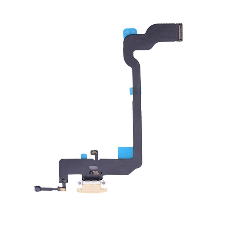 Gold Charging Port Flex Cable for iPhone XS - GPSR Certified, Lightweight 0.02kg, 15cm Size