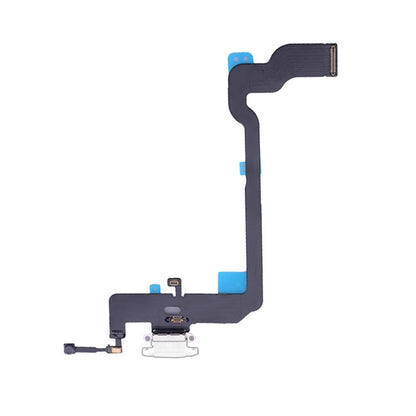 iPhone XS Replacement Charging Port Flex Cable - White, Compatible with Apple iPhone XS, Quality Checked