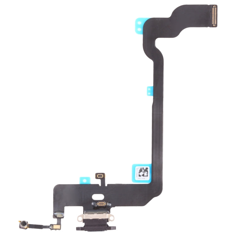 Replacement Charging Port Flex Cable Ribbon for iPhone XS (Black) - Compatible and Fully Functional