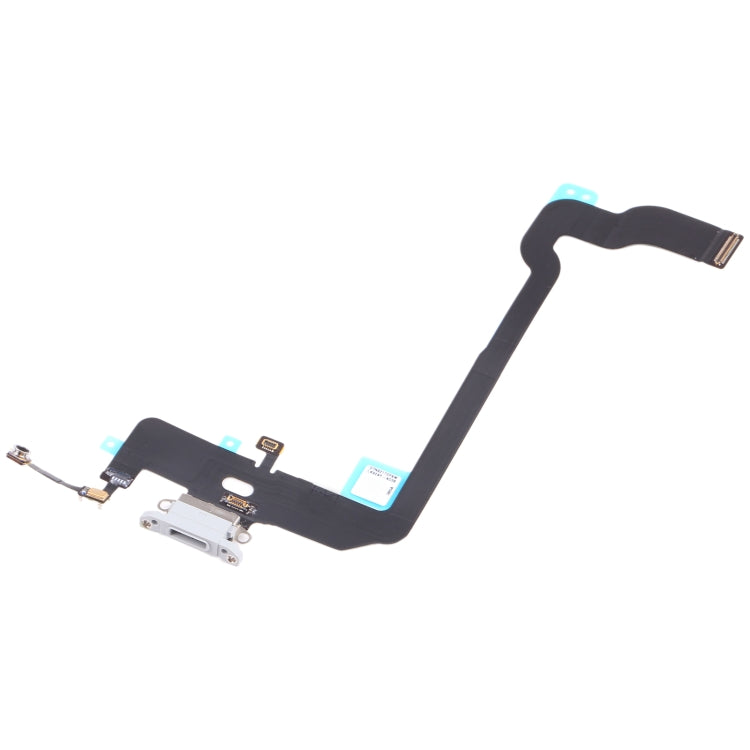iPhone XS Charging Port Flex Cable Ribbon Replacement (White) - Original, Fully Compatible, Professional Installation Recommended