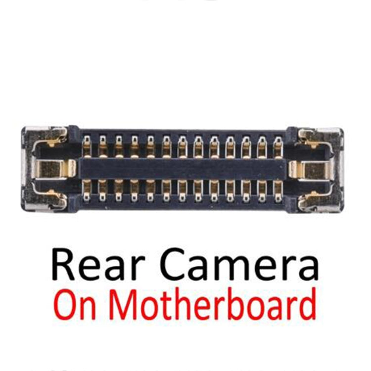 iPhone XS Rear Back Camera FPC Connector Replacement Motherboard Part - Professional Installation Recommended