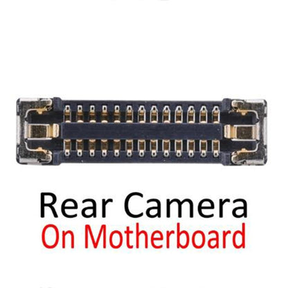 iPhone XS Rear Back Camera FPC Connector Replacement Motherboard Part - Professional Installation Recommended