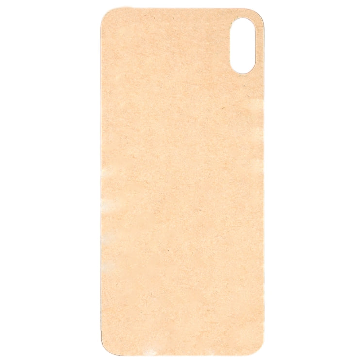 iPhone XS Gold Replacement Glass Back Battery Cover with Adhesive, Easy Install, Big Camera Hole